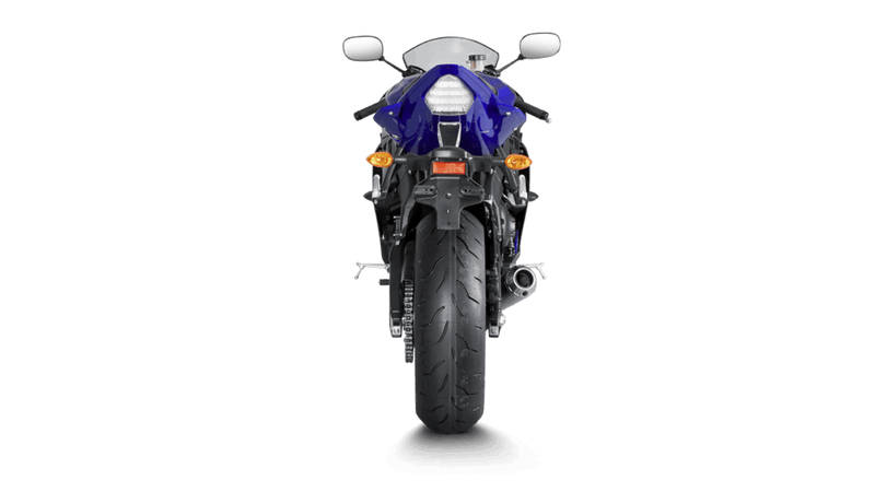 Akrapovic Slip-On Line titanium GP1 silencer for Yamaha YZF-R6 2006-2026