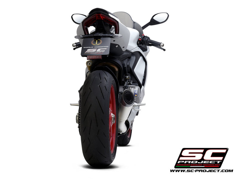 SC-Project S1 titanium semi-complete 2-1 exhaust system for Ducati Panigale V2 955