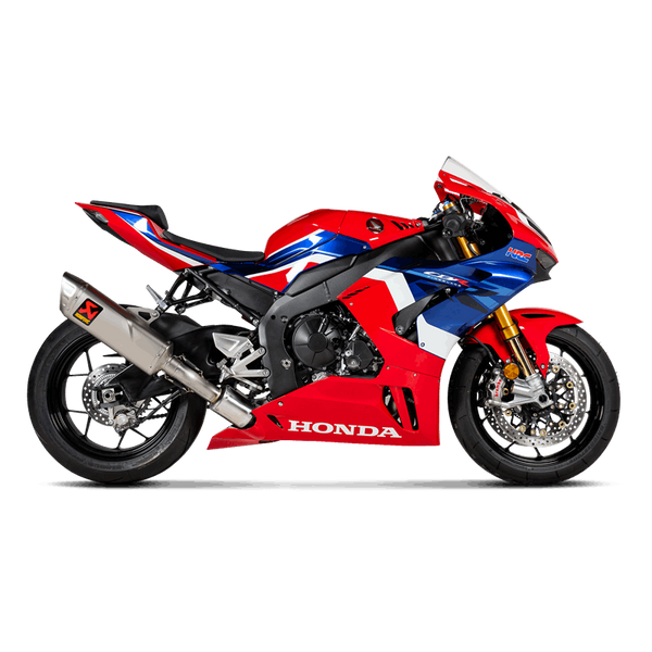 Akrapovic slip-on track day titanium silencer for Honda CBR1000RR-R SC82 2020–2023