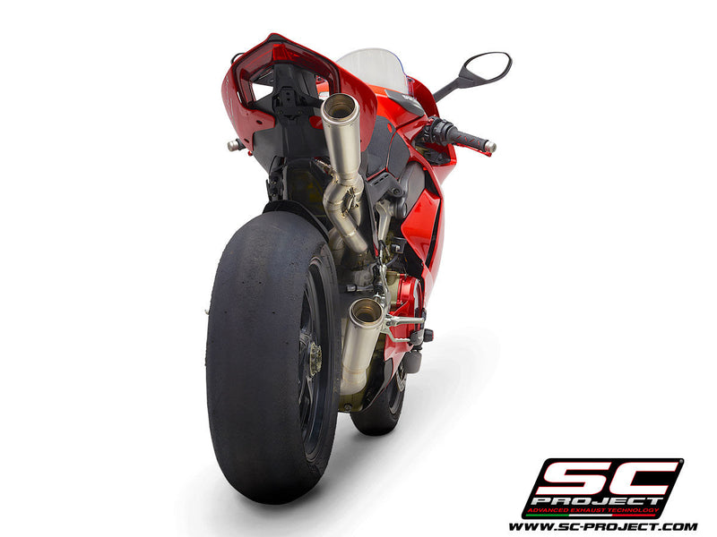 SC-Project S1-GP titanium full exhaust system Ducati Panigale V4/S D26A-TC43T