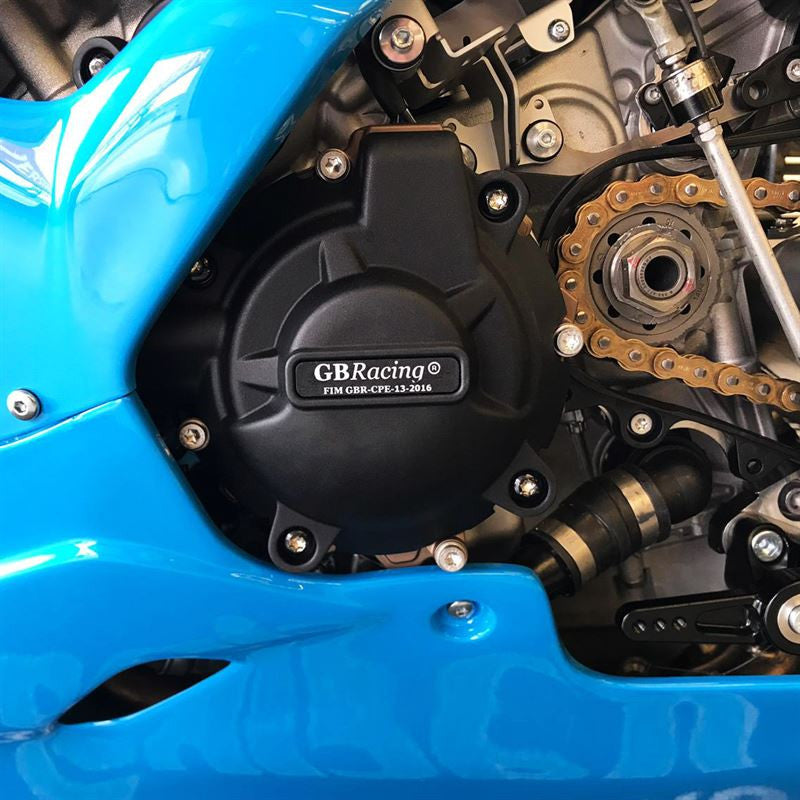 GBRacing alternator cover for BMW S1000RR K67 2019–2026 – glass-fibre nylon engine protector