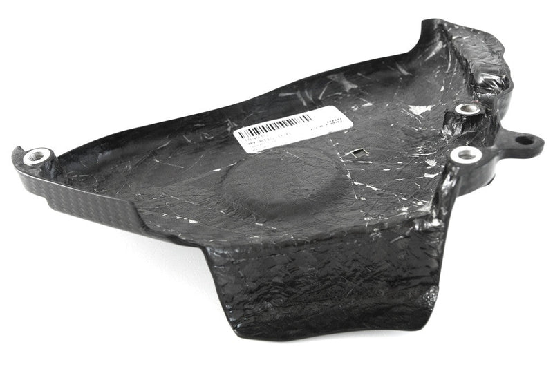 Fullsix carbon sprocket cover for Yamaha YZF-R1/M 2015-2026 in 245 Twill gloss finish