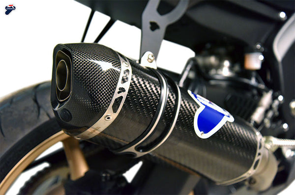 Termignoni Y105094CVT titanium full exhaust system with carbon silencer for Yamaha YZF-R6