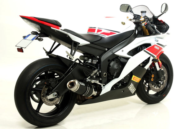 Arrow Thunder 71699AKN dark aluminium slip-on silencer for Yamaha YZF-R6 RJ15