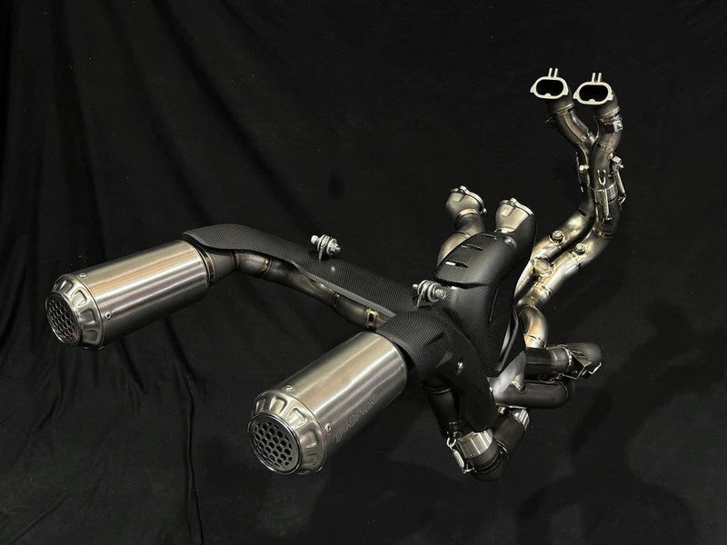 Vandemon High Titanium full exhaust system high mount for Ducati Panigale V4 V4 S V4 R 2018-2024