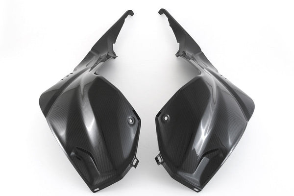 Fullsix carbon tank side panels BMW S1000RR K67 245 twill gloss finish
