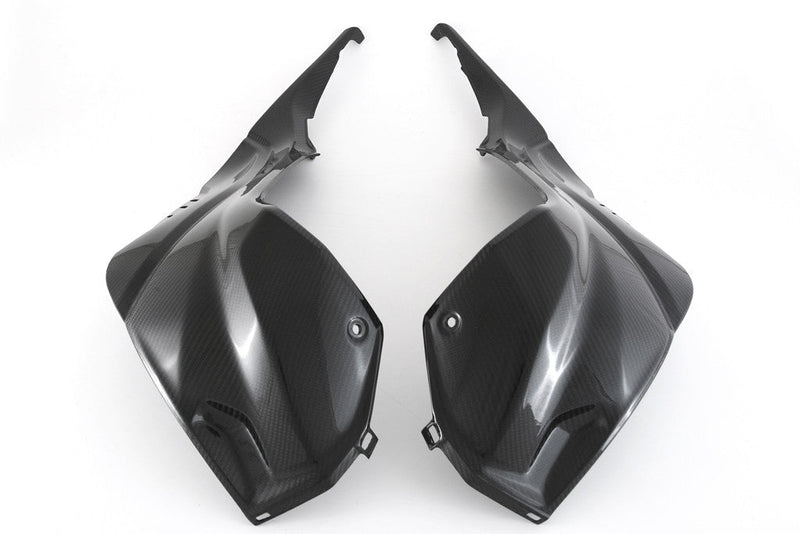 Fullsix carbon tank side panels BMW S1000RR K67 245 twill gloss finish