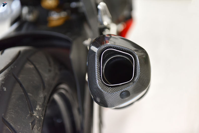 Termignoni H17109400TTC full titanium exhaust system with carbon silencer on Honda CBR 1000 RR-R SC82