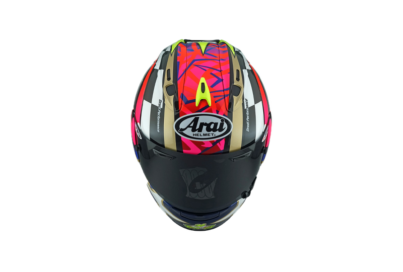 Arai RX-7V Evo Kevin Schwantz 30 Replica Helmet
