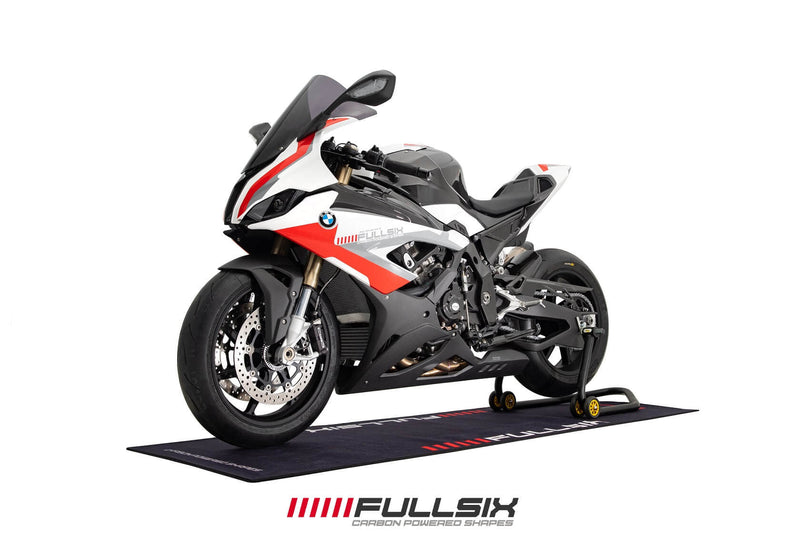 Fullsix carbon OEM chain guard for BMW S1000RR K67 2019-2026, 245 Twill weave