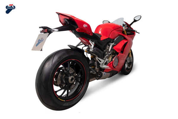 Termignoni slip-on silencer kit Ducati Panigale V4 titanium stainless D18409400ITA
