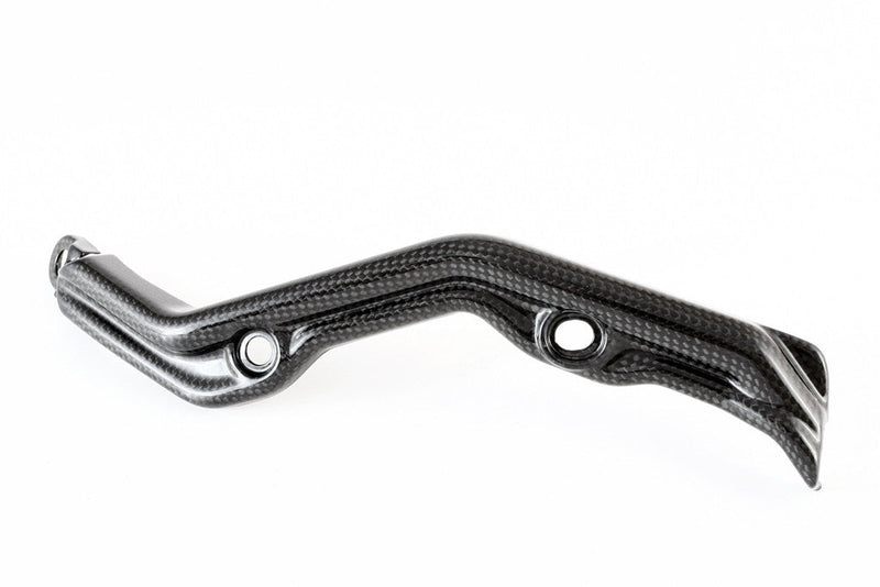Fullsix carbon rear brake line cover for Ducati Panigale 1299/S in glossy 200 plain weave