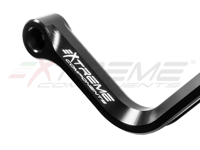 Extreme Components GP EVO aluminium brake lever guard, hard-anodised finish, fits Ø14mm to Ø19mm handlebars
