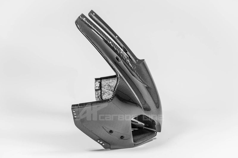 AP Carbon Line SBK front fairing mask 200g twill carbon Ducati Panigale V4 2022–2024
