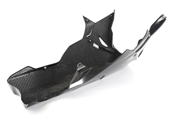 Fullsix Carbon Race Belly Pan for BMW S1000RR K46 2015-2018 in 245 Twill gloss finish
