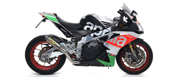 Arrow GP2 71542GP titanium slip-on silencer for Aprilia RSV4 RR RF 2017-2018