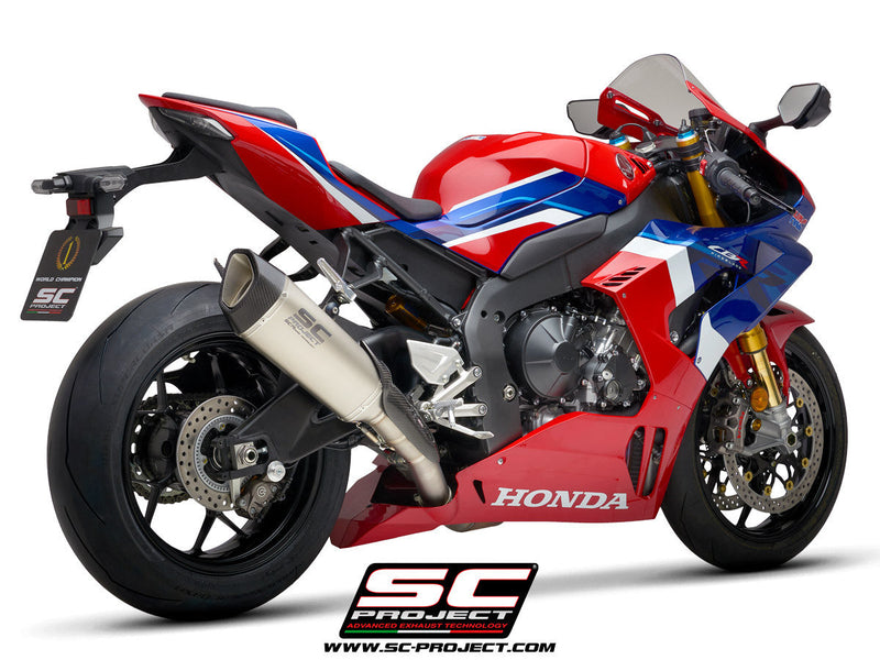 SC-Project SC1-R slip-on silencer for Honda CBR 1000 RR-R SC82 carbon and titanium finish