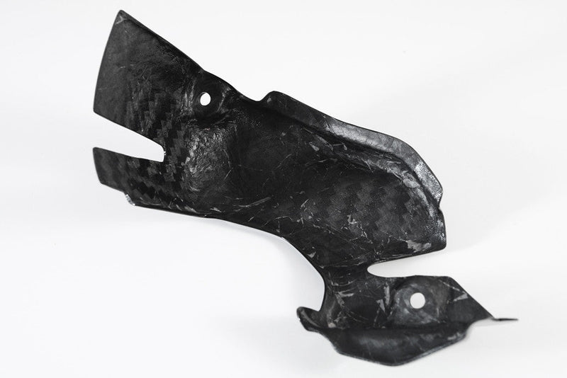 Fullsix carbon sprocket cover for Ducati Panigale 959 2016–2019, autoclave-cured real carbon fibre