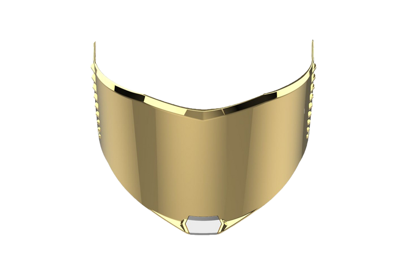 LS2 FF805 Thunder replacement visor in iridium gold mirror finish
