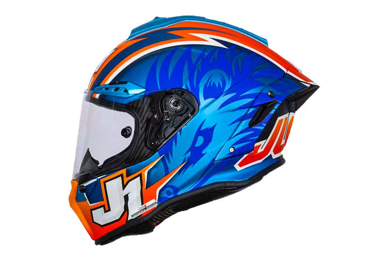 Just1 J-GPR full-face helmet Marco Melandri Replica gloss carbon