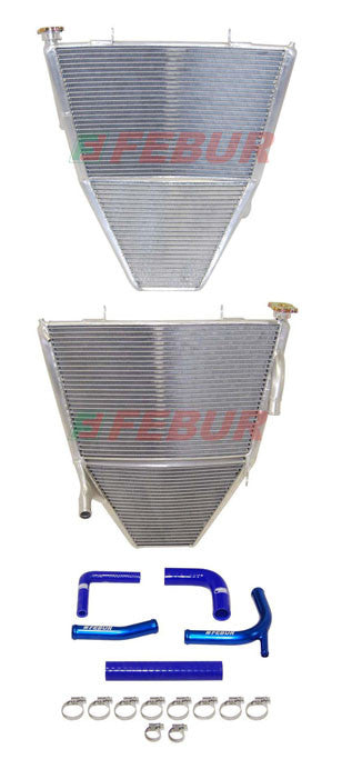 Febur FE1341S racing radiator for Suzuki GSX-R 600 and GSX-R 750 2011-2018
