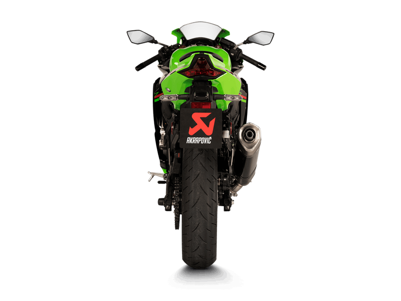 Akrapovic Slip-On Line Carbon silencer on Kawasaki ZX-4R 2023-2025 — part S-K4SO8-HRC