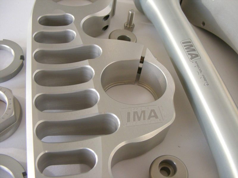 IMA Special Parts Racing top clamp for Ducati Panigale 1199 S/R in natural aluminium finish