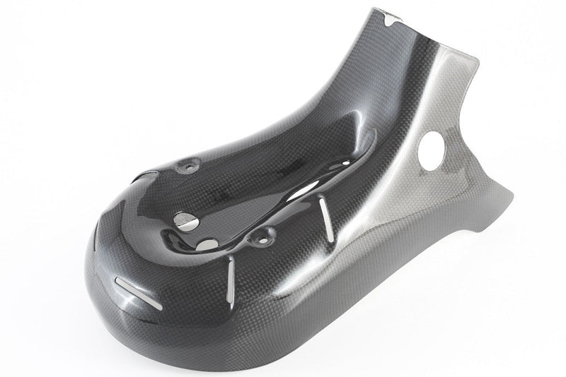 Fullsix carbon header heat shield for Ducati Panigale 1199 R S 2012-2017