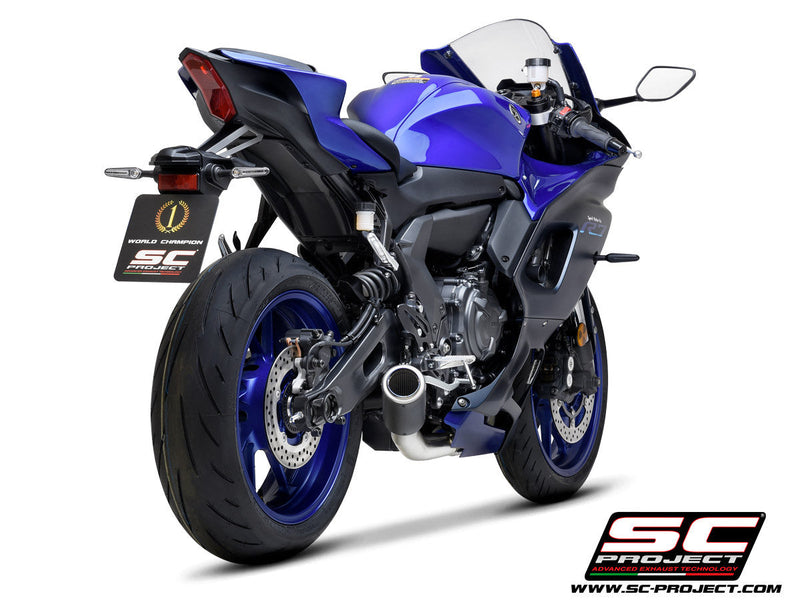 SC-Project RACE CR-T full exhaust system Yamaha YZF-R7 titanium carbon