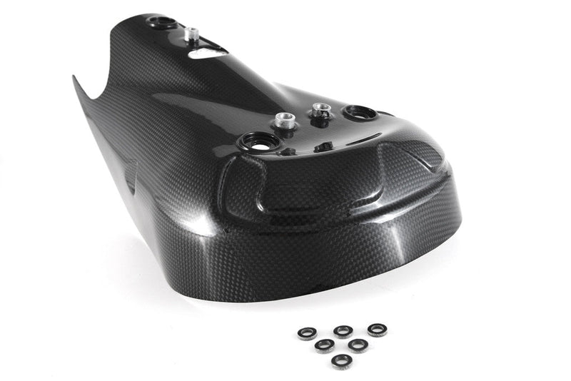 Fullsix carbon header heat shield for Ducati Panigale 1299/S 2015-2018