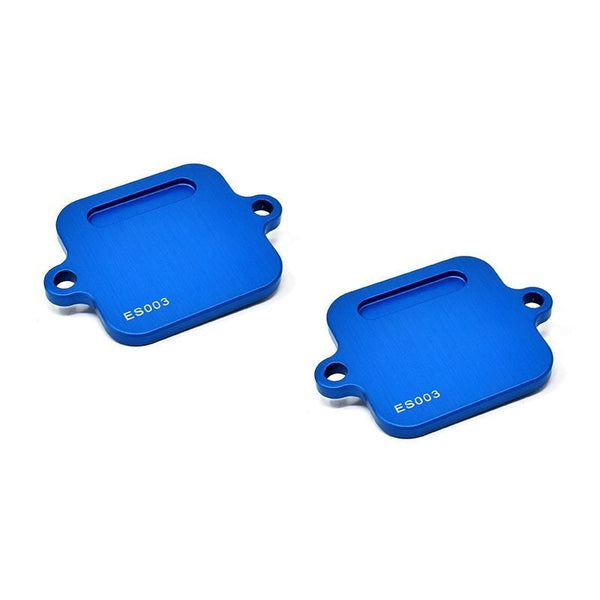 JetPrime SLS/AIS block-off cover JP ES 033 for Yamaha YZF-R1/M 2010-2026, CNC-machined aluminium