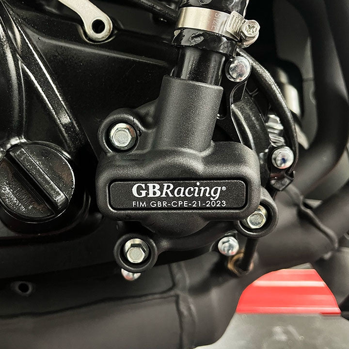 GBRacing engine cover protector complete set for Yamaha YZF-R3 2023–2026