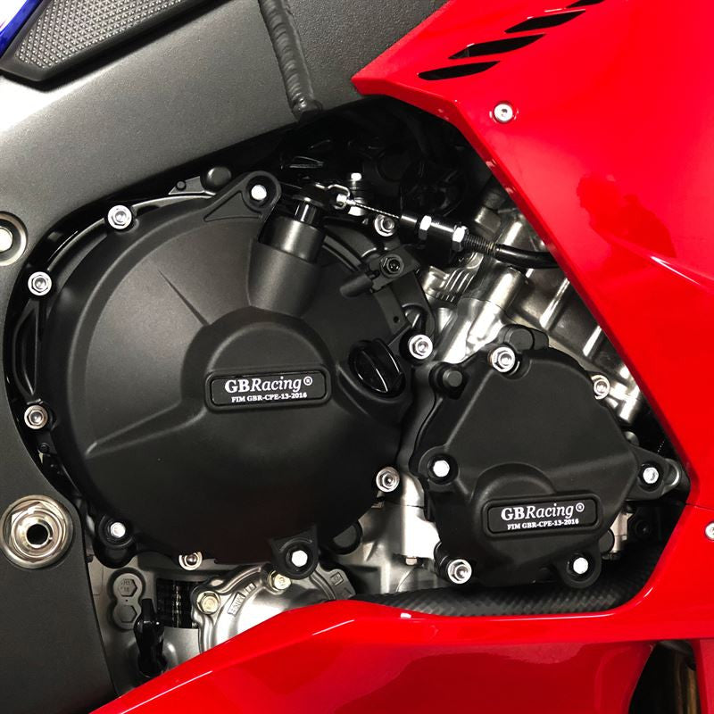 GBRacing ignition cover protector fitted to Honda CBR 1000 RR-R SC82