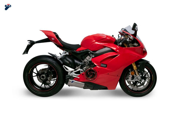 Termignoni slip-on silencer kit Ducati Panigale V4 titanium stainless D18409400ITA