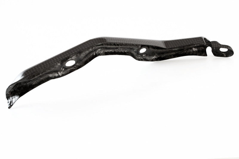 Fullsix carbon rear brake line cover for Ducati Panigale 1299/S in glossy 200 plain weave