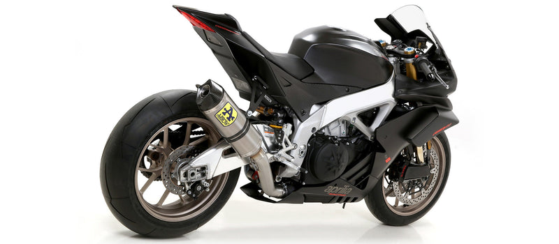 Arrow Race-Tech 71906PK titanium slip-on silencer for Aprilia RSV4 1100 Factory 2019-2020