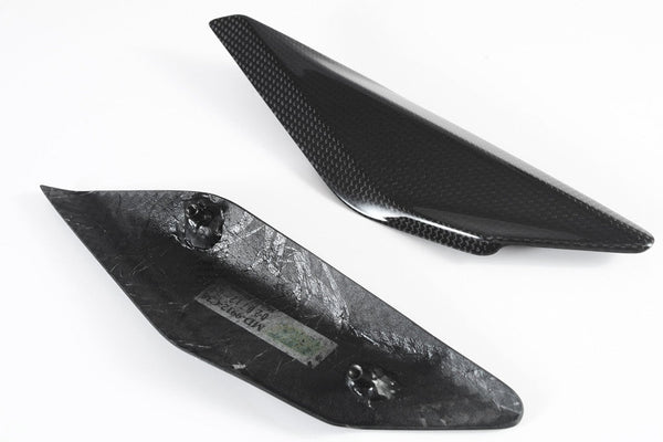 Fullsix carbon lower tank side panels for Ducati Panigale 1199 in gloss finish