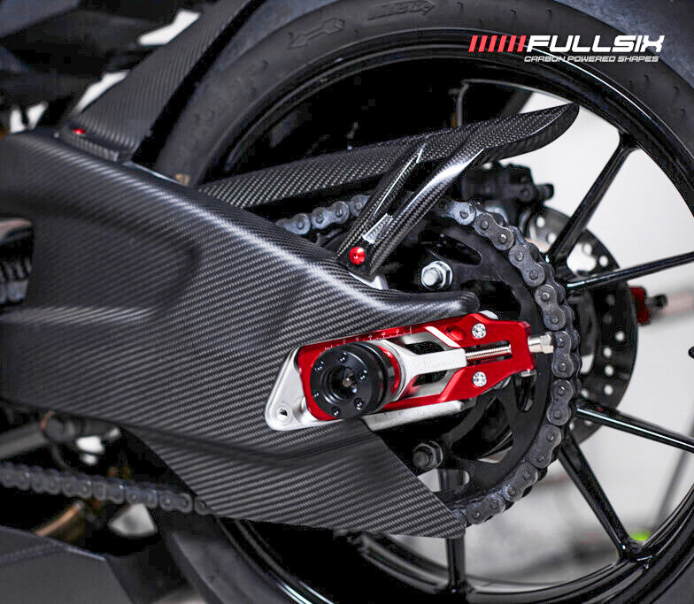 Fullsix carbon chain guard short for BMW S1000RR K46 2009-2018