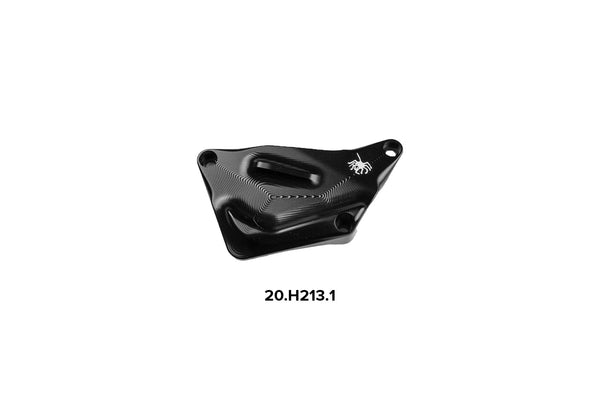 Spider Racing black anodised aluminium engine case covers for Honda CBR 1000 RR-R SC82