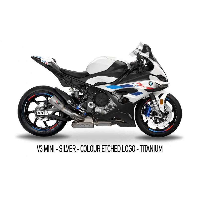 Austin Racing GP1RS V3 Mini titanium slip-on silencer for BMW S1000RR K67