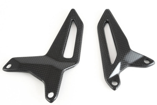Fullsix carbon open heel guards for Ducati Panigale V2 955 2020-2024