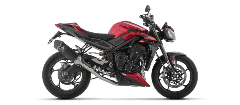 Arrow Veloce stainless steel full exhaust system 71005VAN for Triumph Street Triple 765 RS