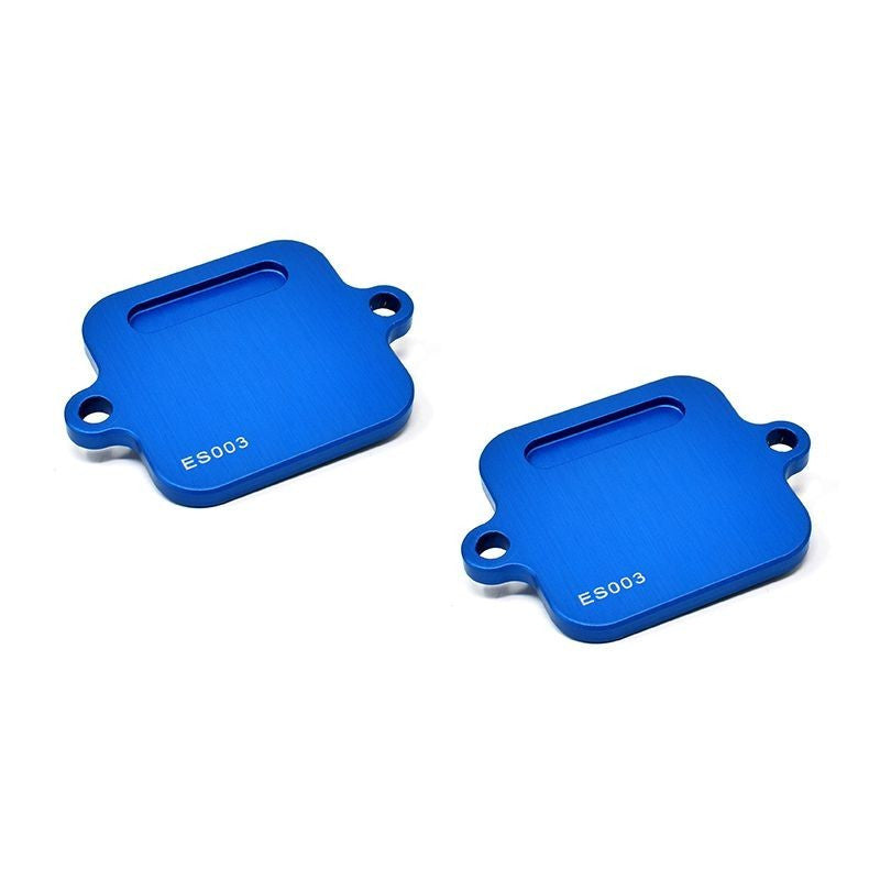 JetPrime JP ES 033 SLS/AIS block-off plate for Kawasaki ZX-10R/RR 2011-2026, CNC 7075 aluminium