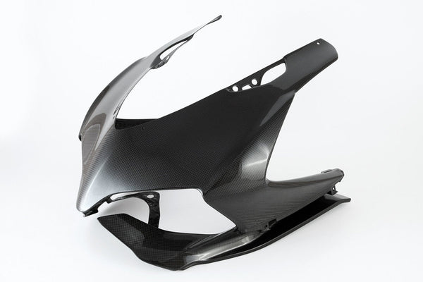 Fullsix carbon headlight fairing for Ducati Panigale 1199 in glossy 200 plain weave