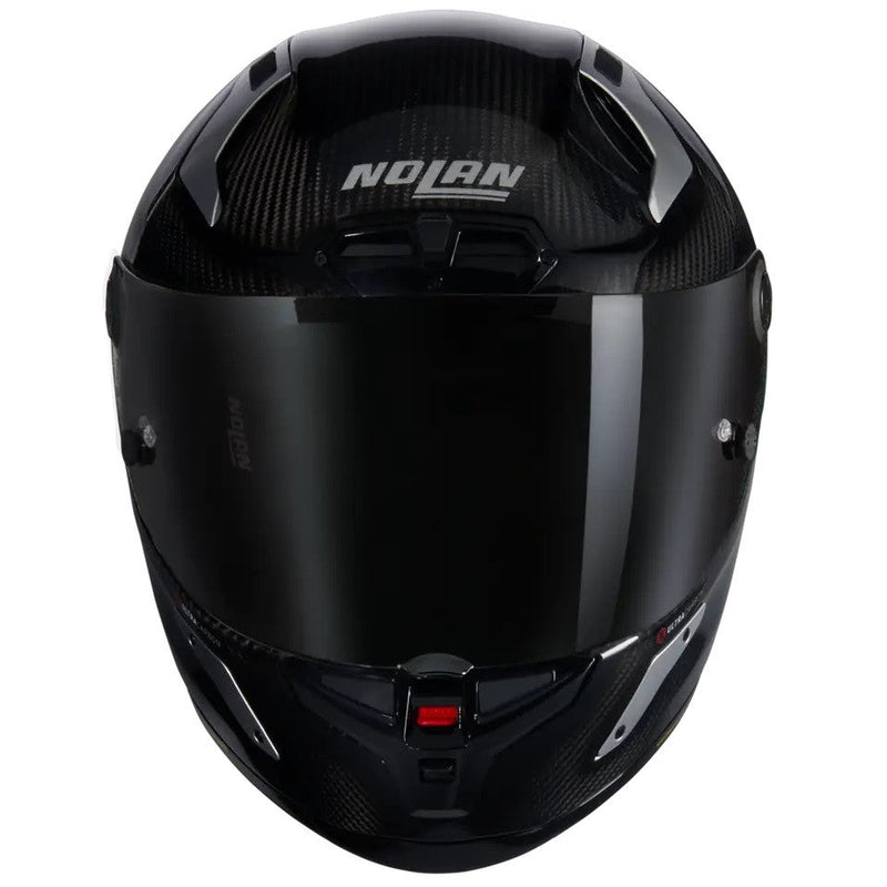 Nolan X-804 RS Ultra Carbon full-face helmet in Glossy Silver Argento 332