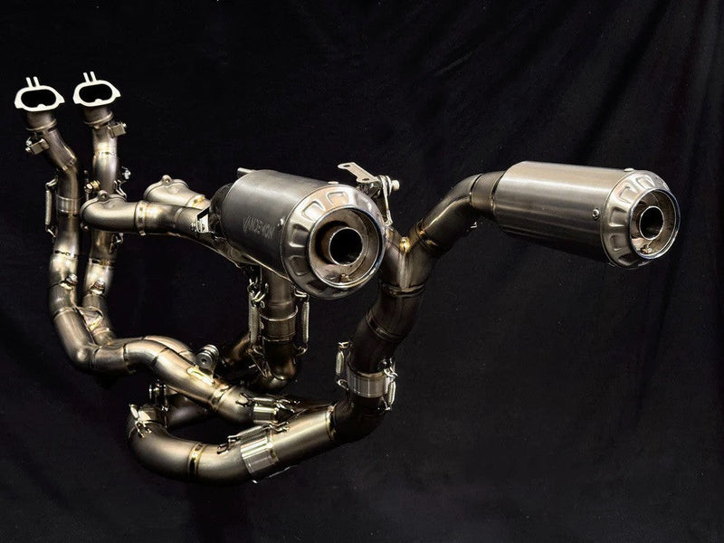 Vandemon High Titanium full exhaust system high mount for Ducati Panigale V4 V4 S V4 R 2018-2024