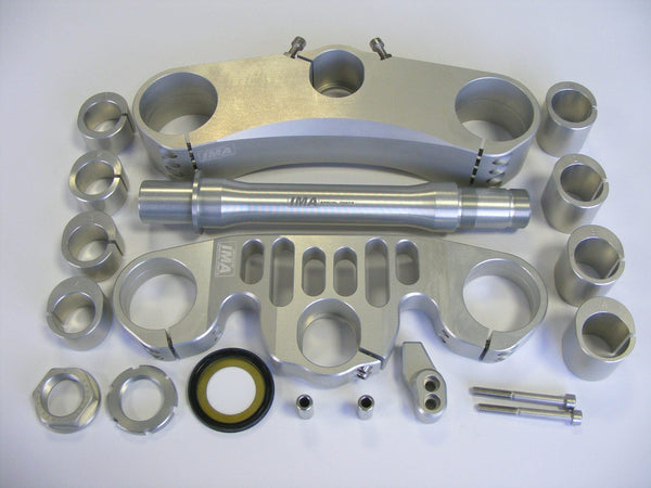 IMA Special Parts racing fork bridge for Kawasaki ZX-10 R/RR 2016–2020 in anodised aluminium finish