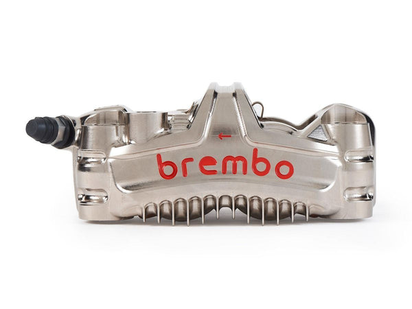 Brembo GP4-MS CNC monoblock brake caliper kit 108mm nickel finish 220D60030