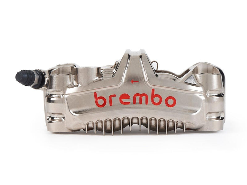 Brembo GP4-MS CNC monoblock brake caliper kit 108mm nickel finish 220D60030