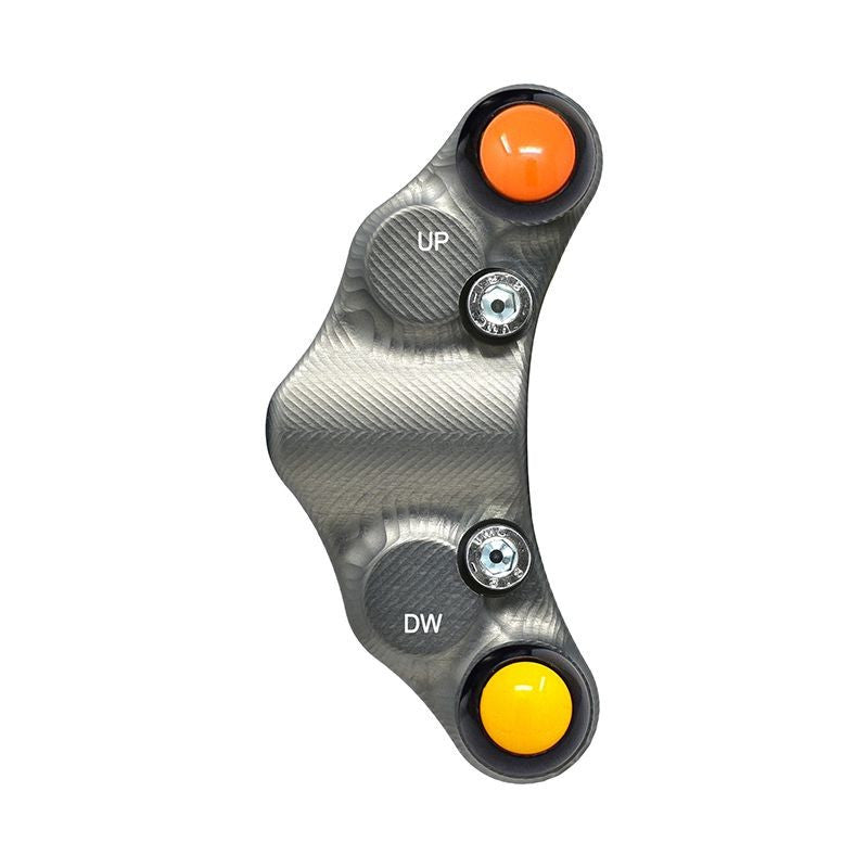 JetPrime Street left handlebar switch for Ducati Panigale 959 2016-2019 in black, JP PLS 005